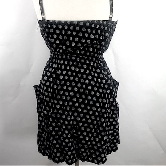 Fossil Black and White Polka Dot Dress | SIZE XS - Picture 2 of 8